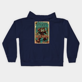 Robot Ninja Wizard Kids Hoodie